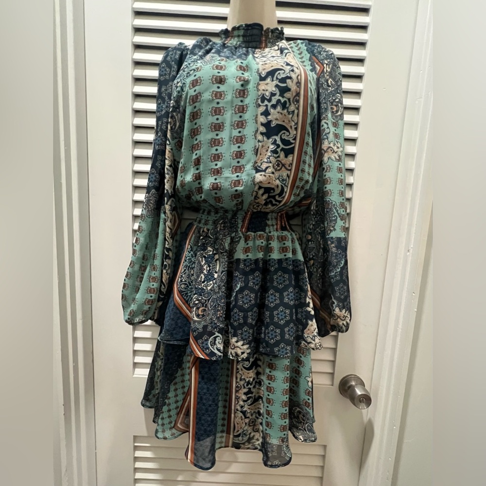 Laundry boho minidress